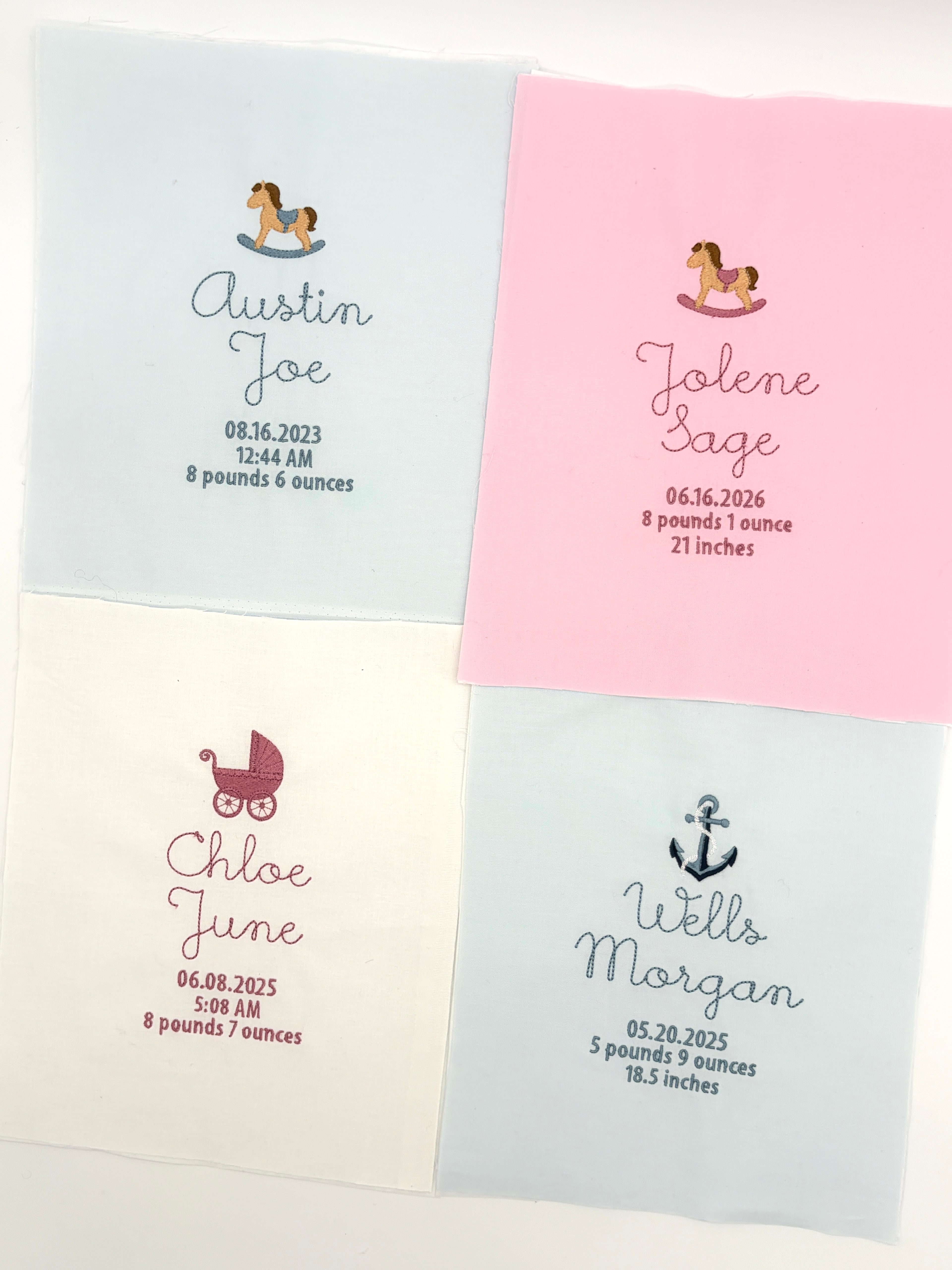 Personalized Fabric Details
