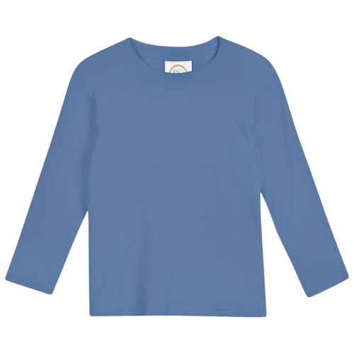 Blanks Boutique Long Sleeve Shirt - Slate Blue