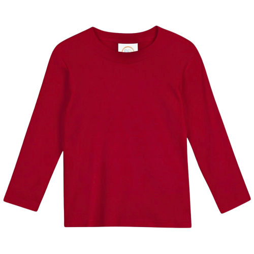 Blanks Boutique Long Sleeve Shirt - Crimson