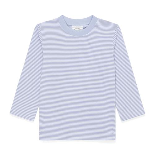 Blanks Boutique Long Sleeve Shirt - Light Blue Stripe