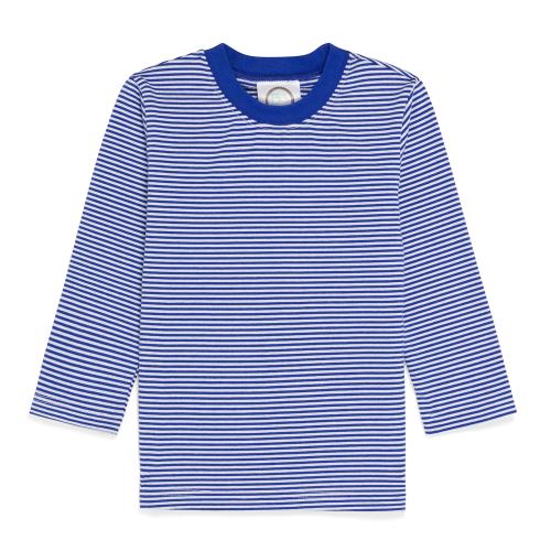 Blanks Boutique Long Sleeve Shirt - Royal Blue Stripe