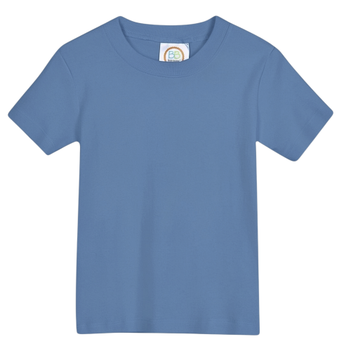 Blanks Boutique Short Sleeve Shirt - Slate Blue