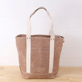 Waxed Canvas Tote — personalized example