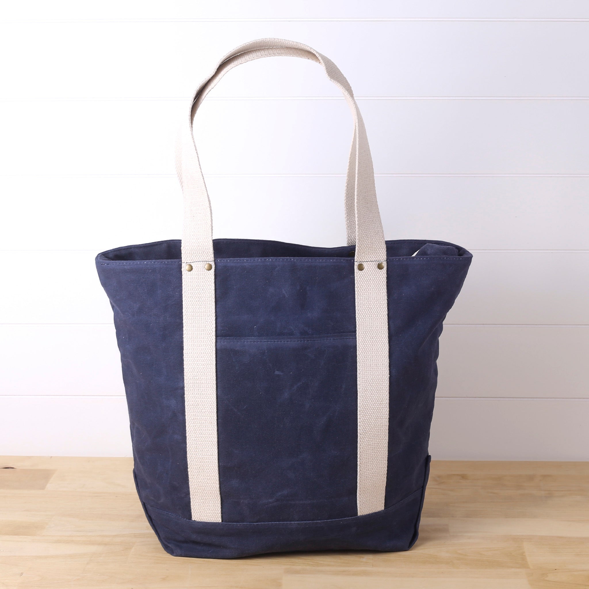 Waxed Canvas Tote