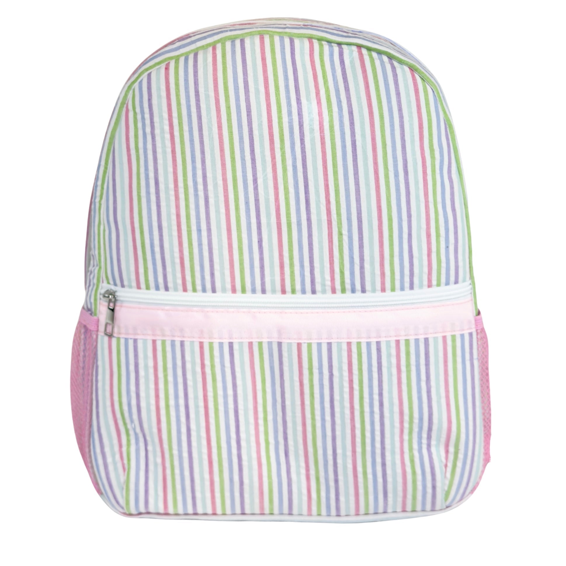 Seersucker Backpack (Full Size)