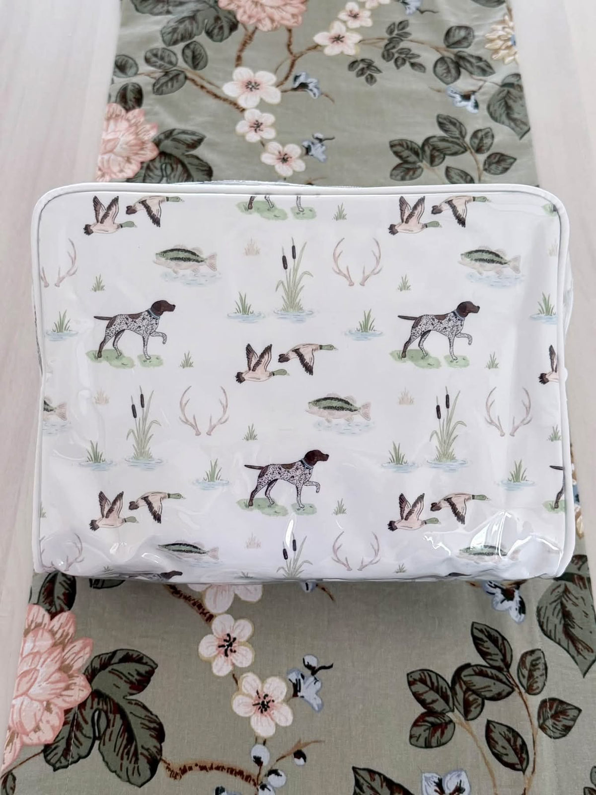 Large Wipeable Zipper Pouch
