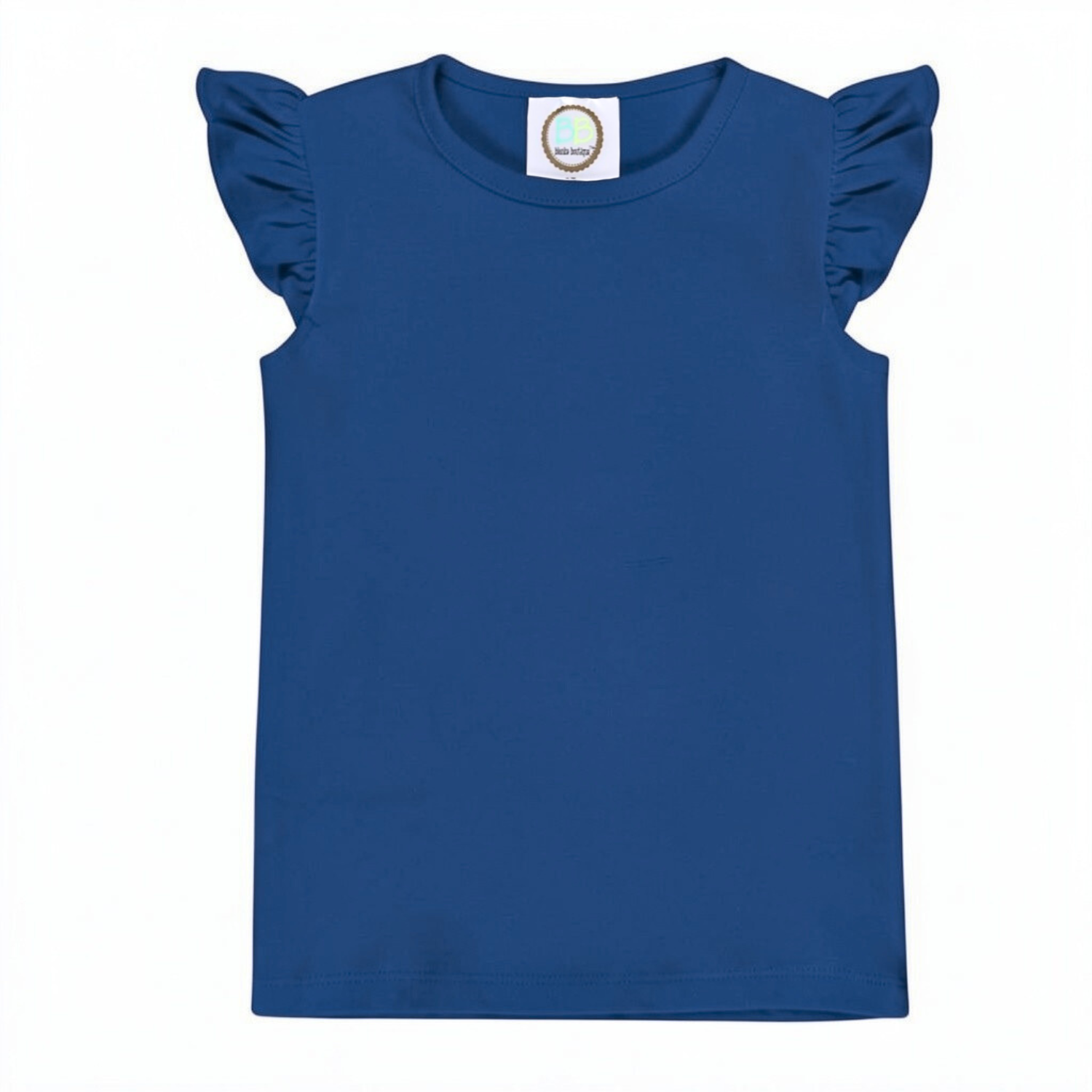 Girl's Flutter Sleeve Tee Shirt