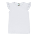 Girl's Flutter Sleeve Tee Shirt