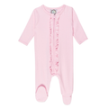 Infant Ruffle Zipper Sleeper