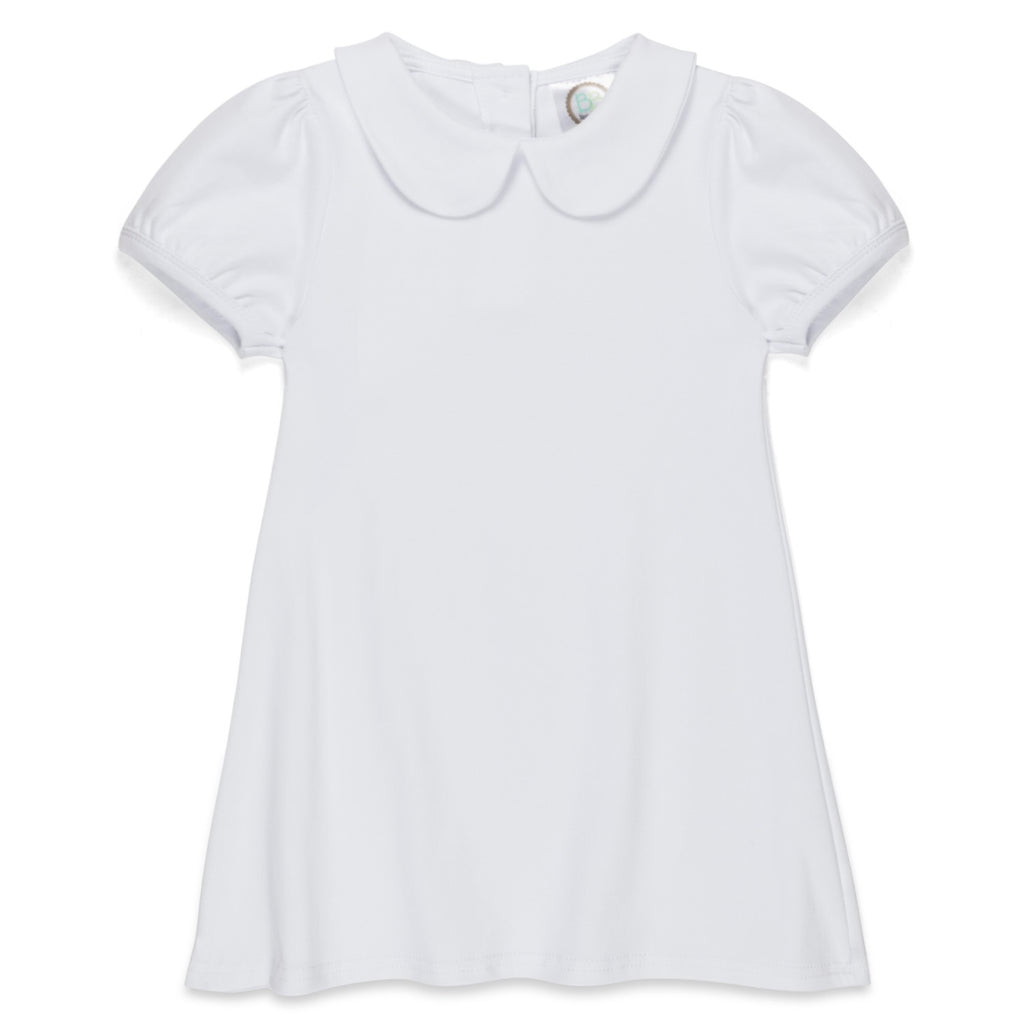 Girl's Short Sleeve Peter Pan Dress