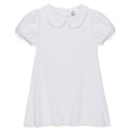 Girl's Short Sleeve Peter Pan Dress