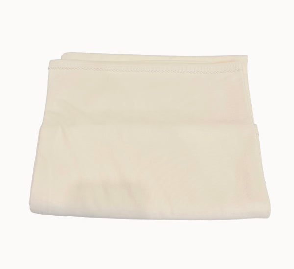 Organic Cotton Picot Trim Blanket