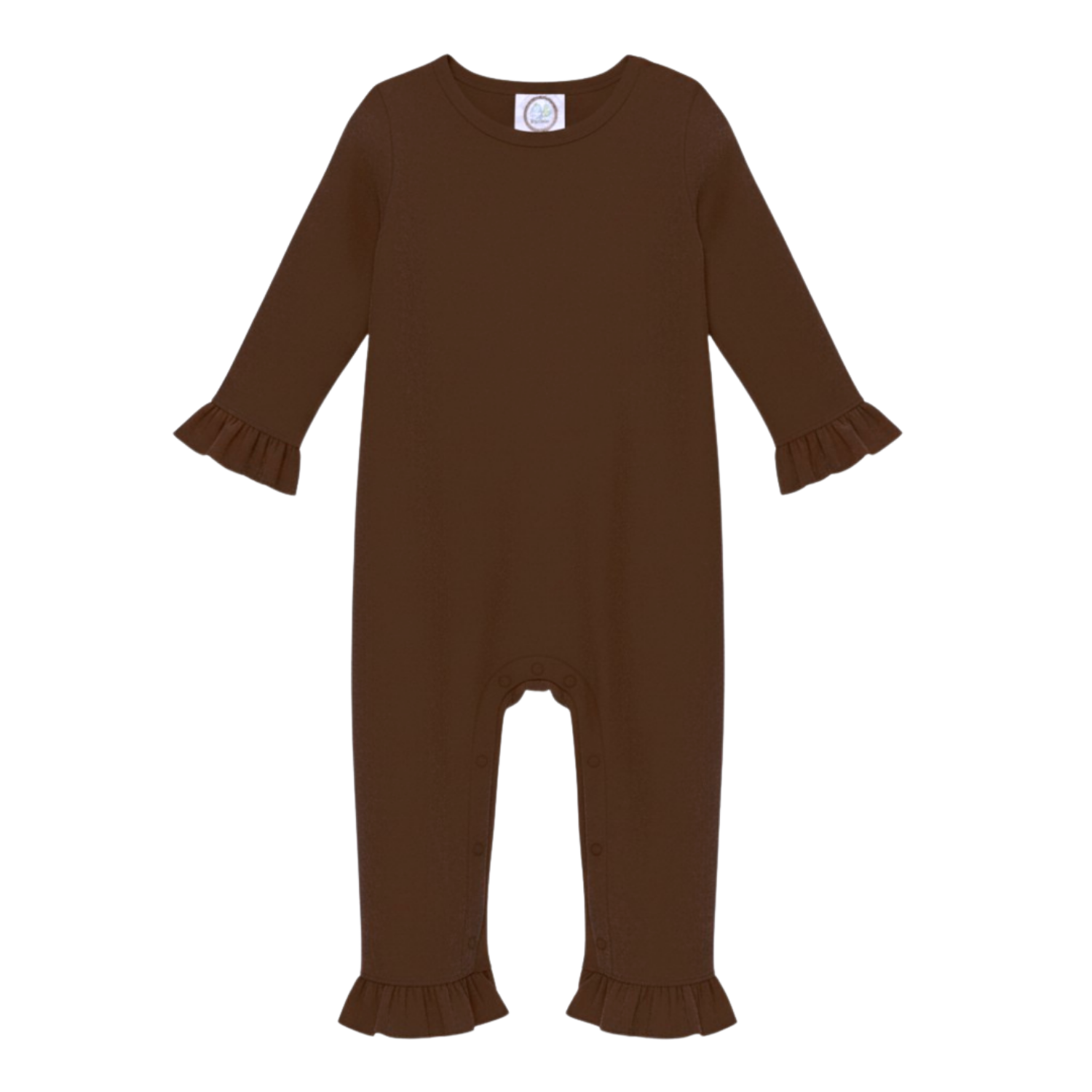 Girl's Long Sleeved Ruffle Romper