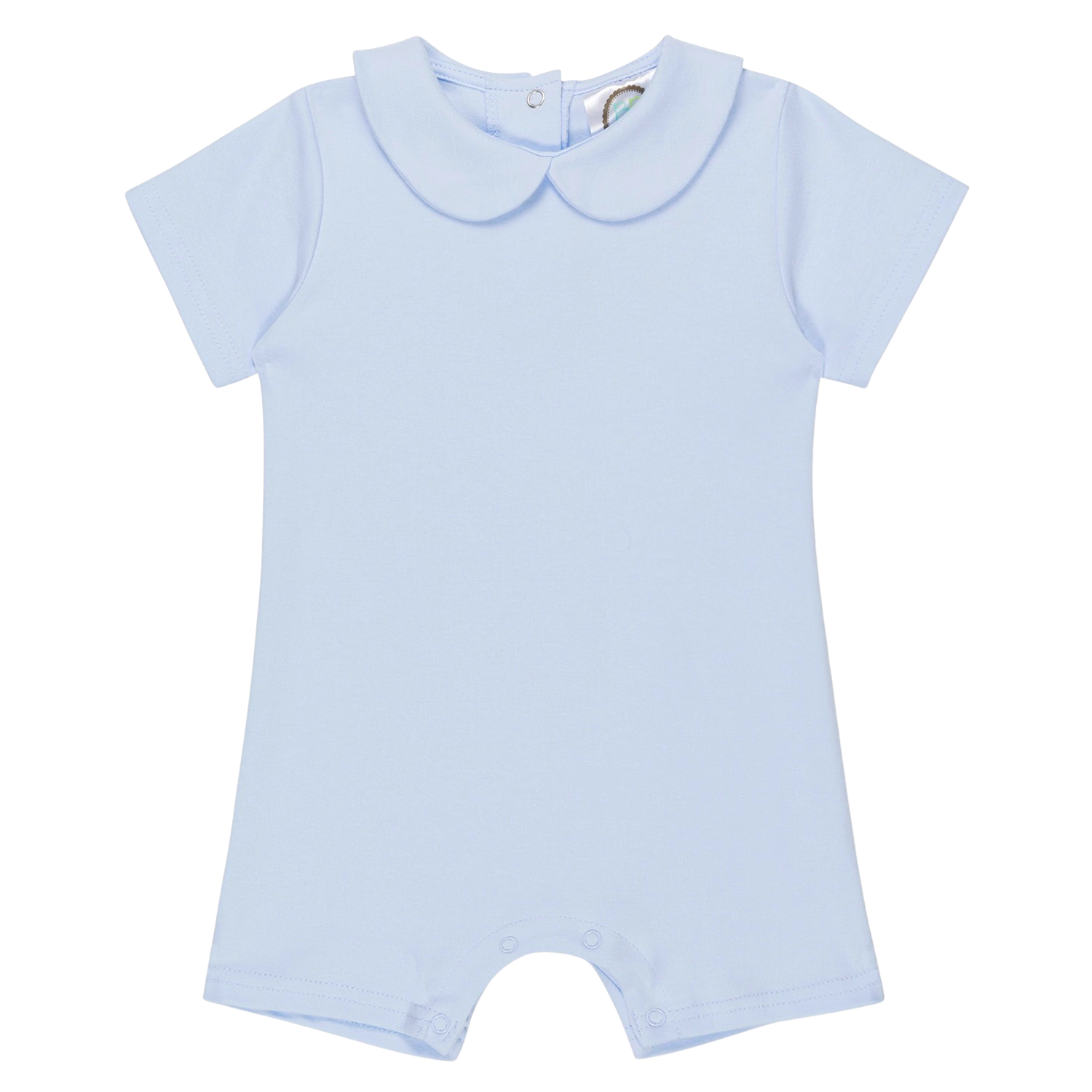 Boy's Short Sleeved Peter Pan Romper