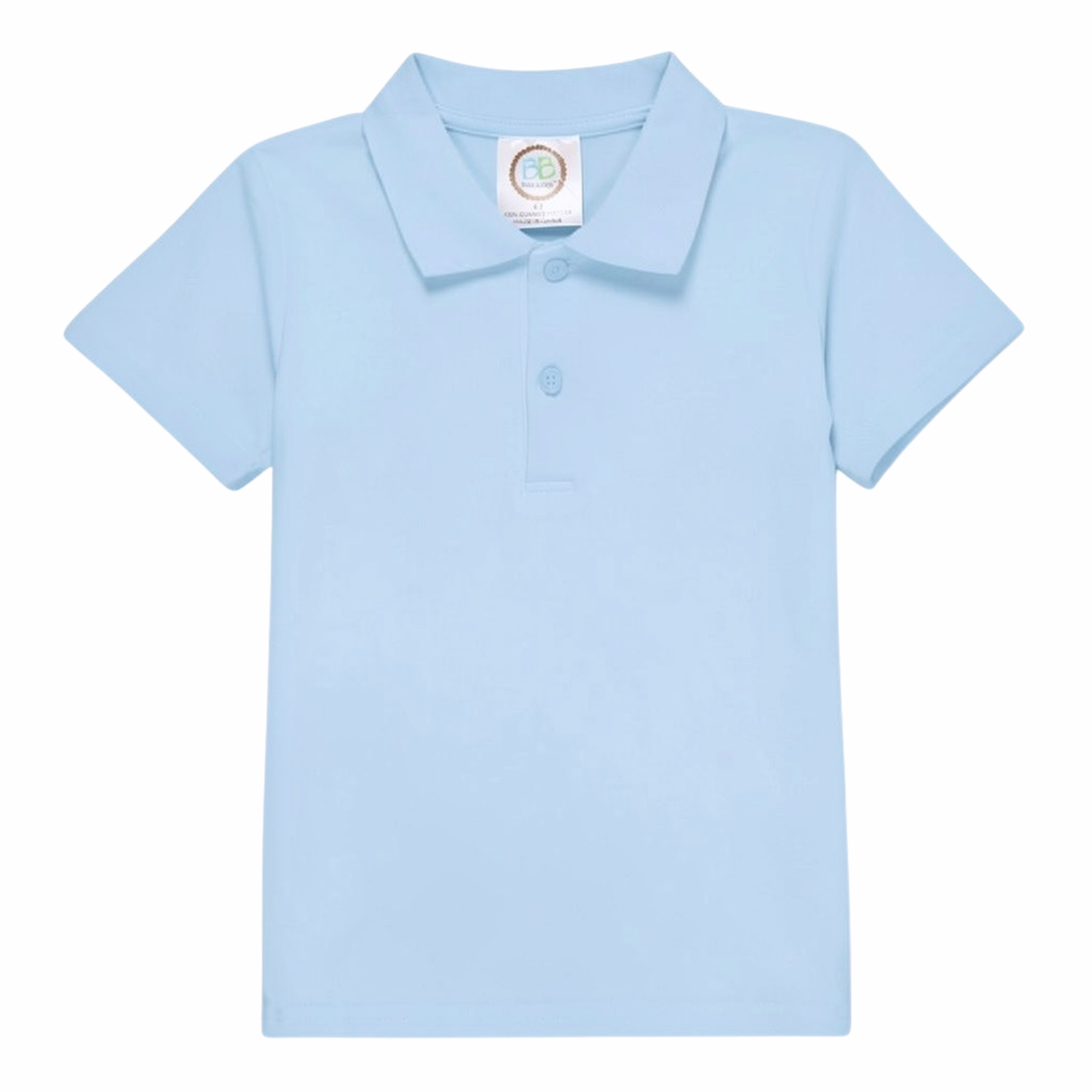 Boy's Short Sleeve Polo Style Collared Shirt