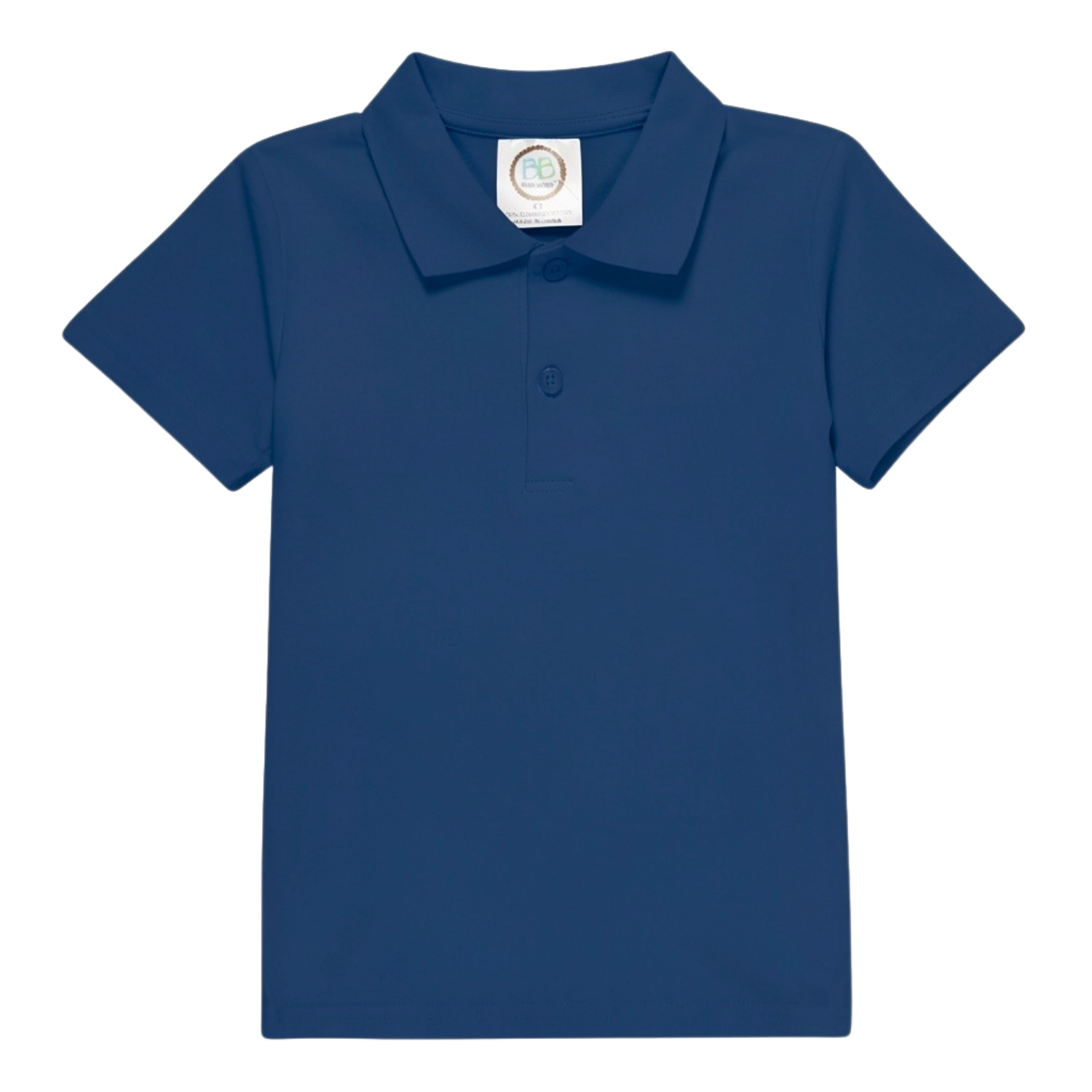 Boy's Short Sleeve Polo Style Collared Shirt