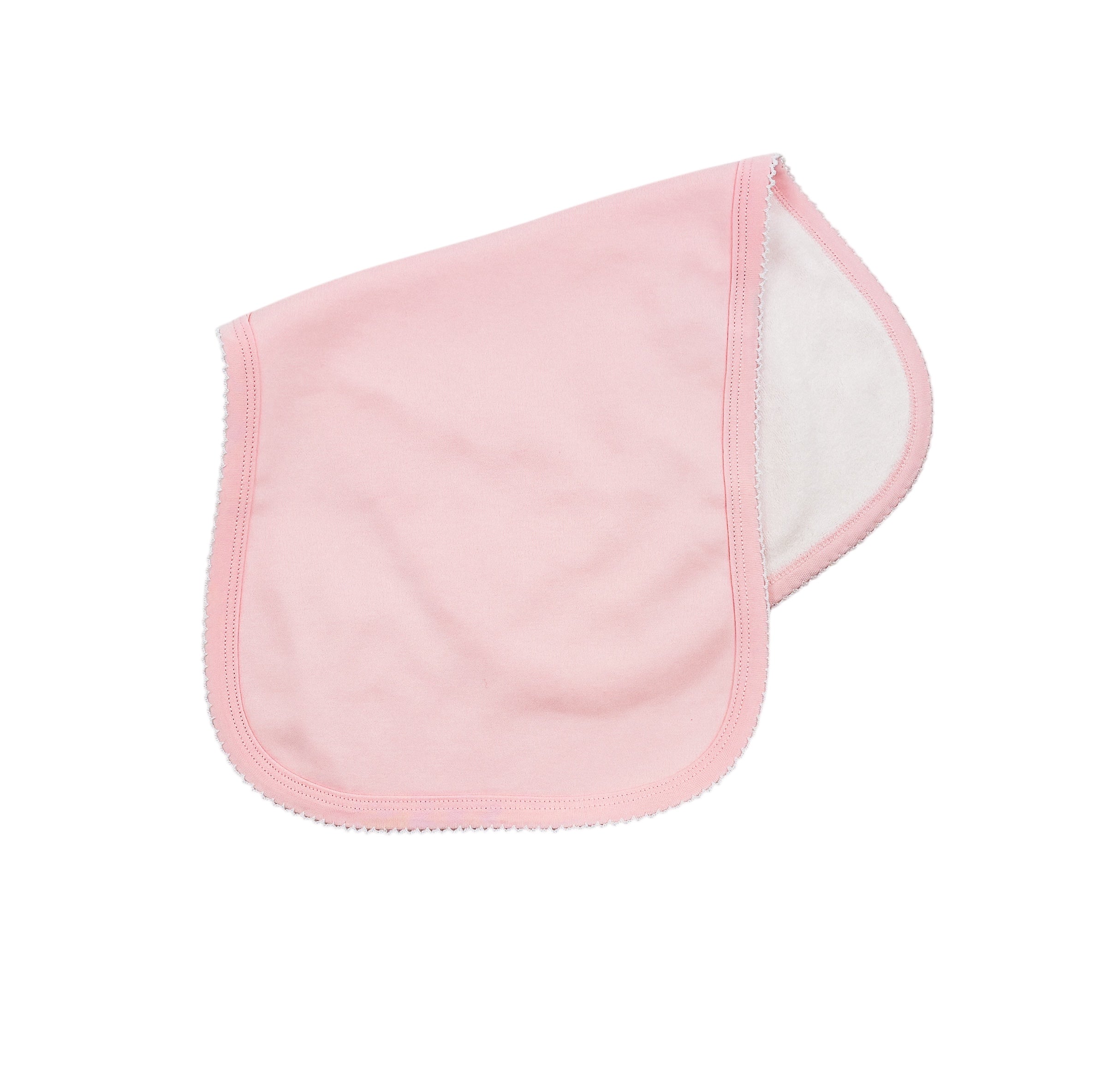 Organic Cotton Outside Picot Burp Cloth