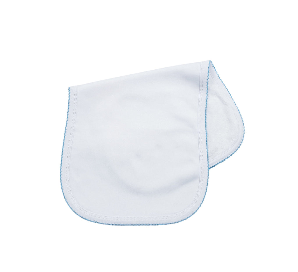 Organic Cotton Outside Picot Burp Cloth