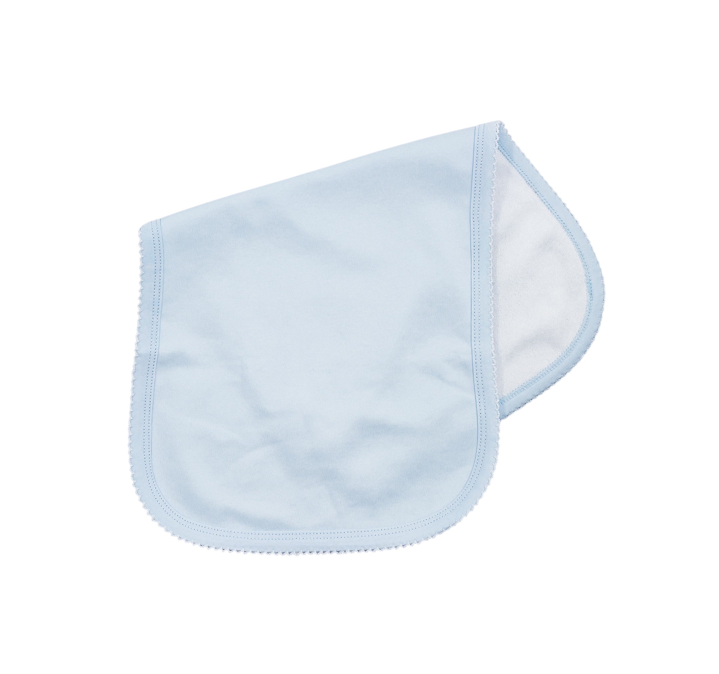 Organic Cotton Outside Picot Burp Cloth