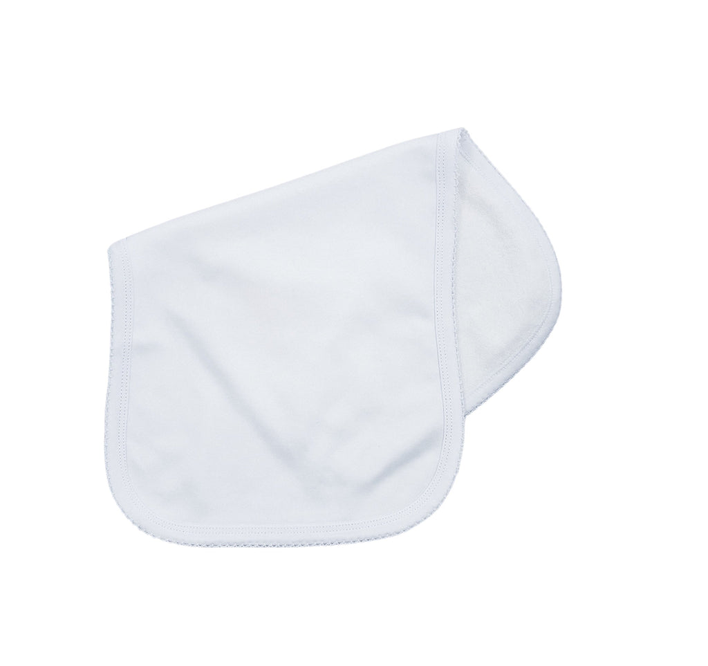 Organic Cotton Outside Picot Burp Cloth