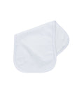 Organic Cotton Picot Trim Burp Cloth