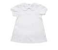 Scalloped Short Sleeve Dress
