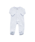 Organic Cotton Picot Trim Footie