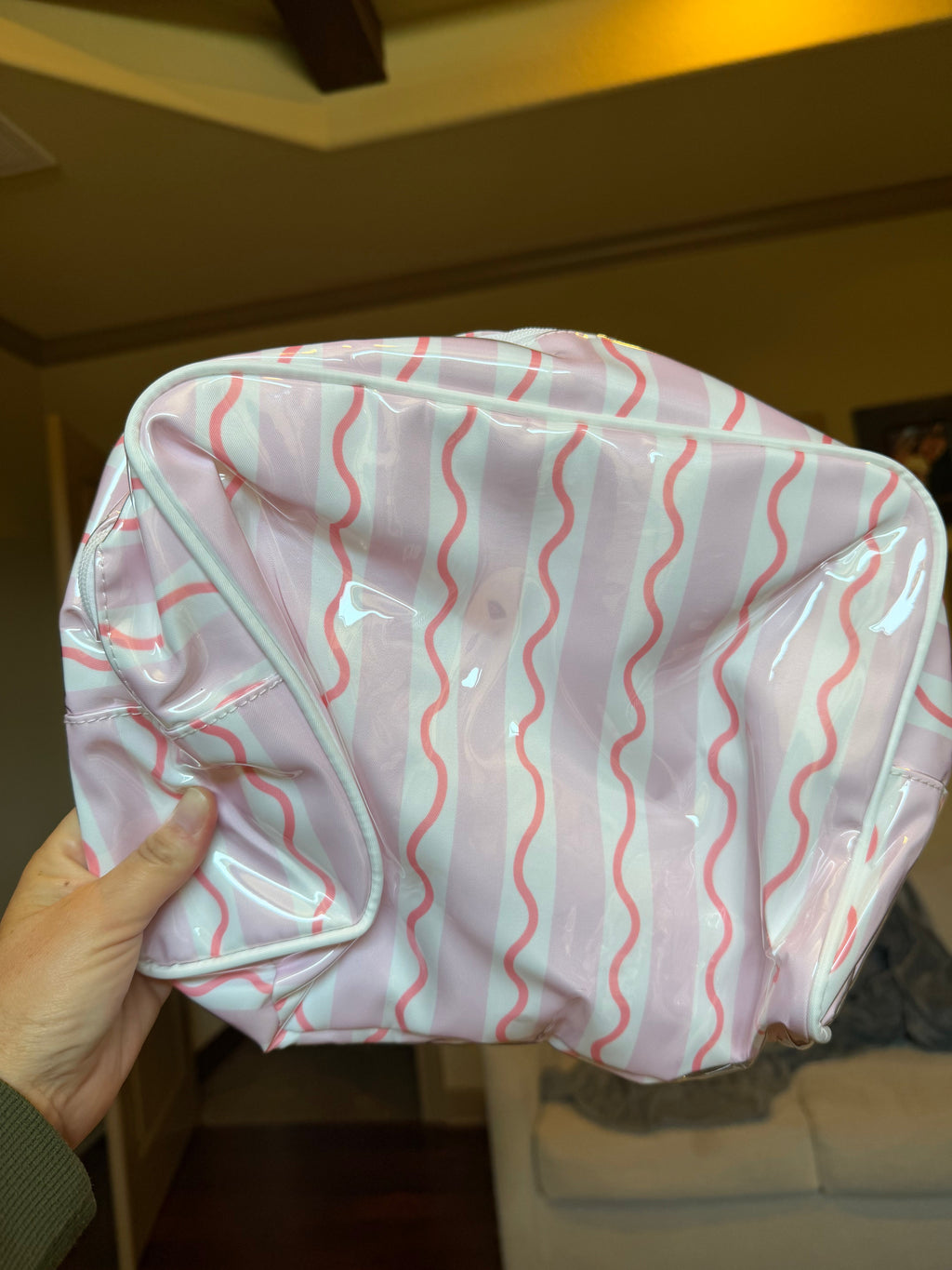 Large Wipeable Zipper Pouch