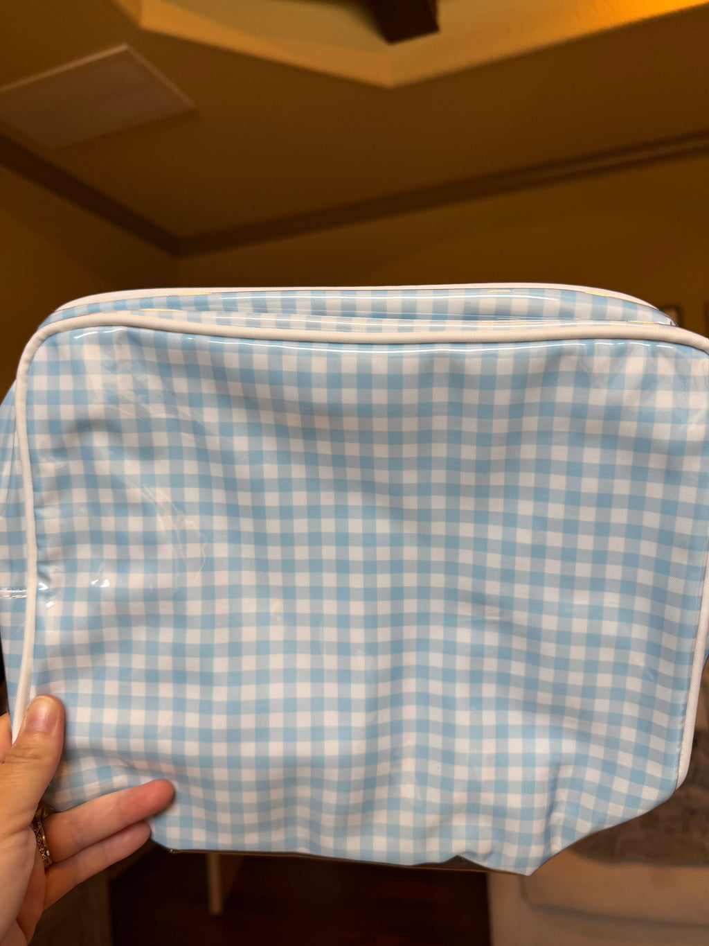 Large Wipeable Zipper Pouch