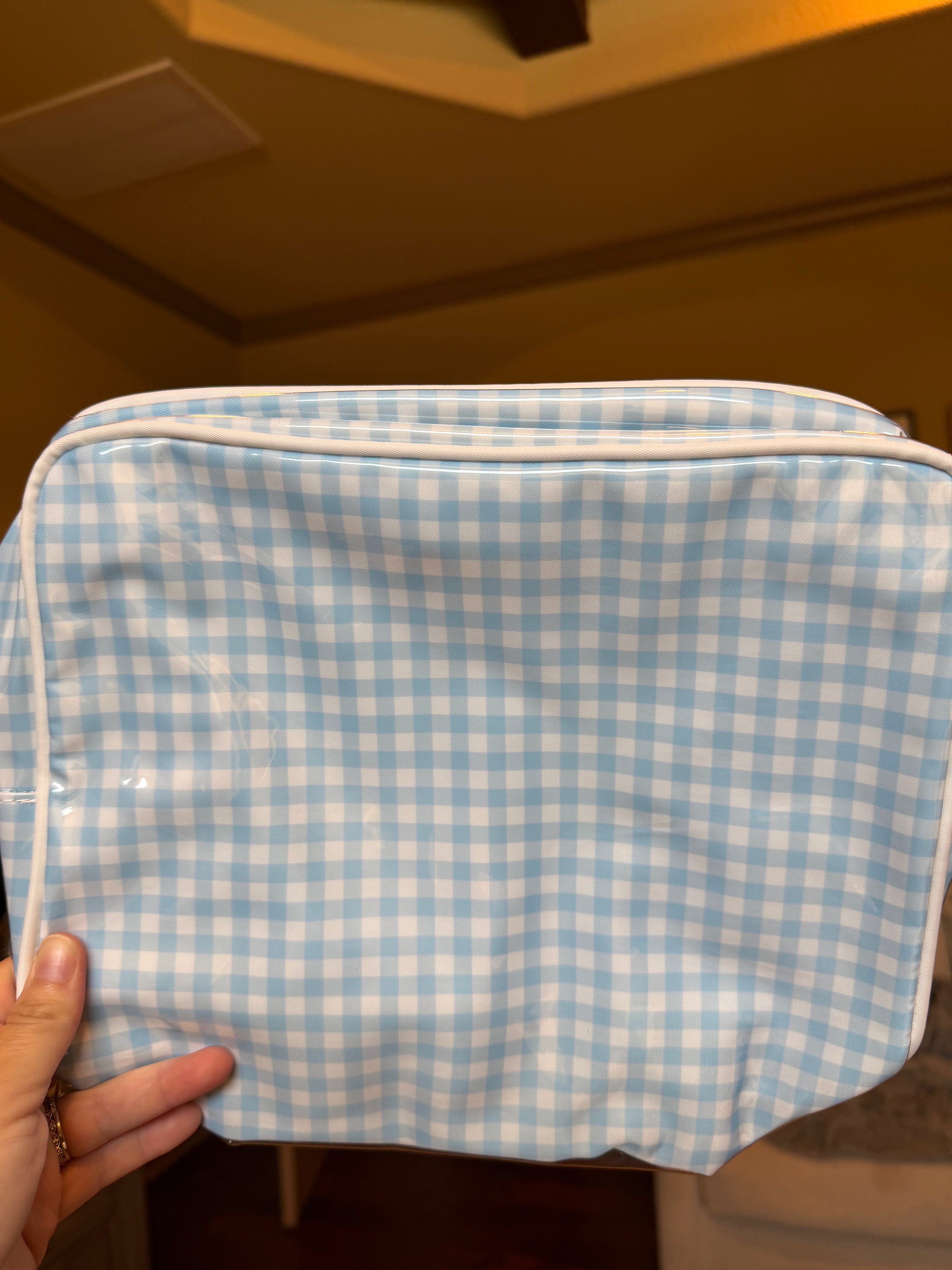Large Wipeable Zipper Pouch