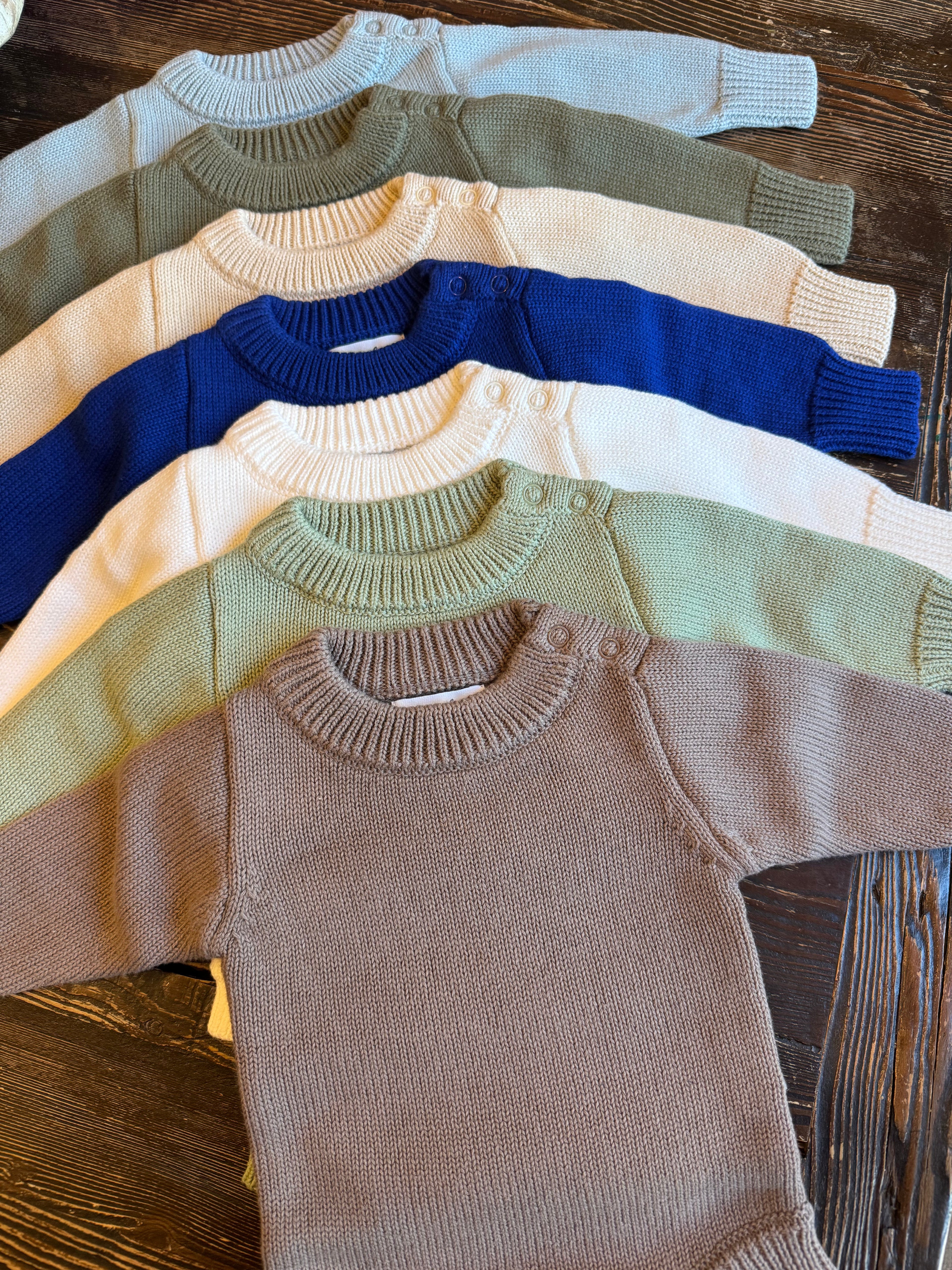 Long Sleeve Knit No-Ruffle Romper product photo 1