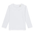 Boy's Long Sleeve Peter Pan Collar Tee Shirt