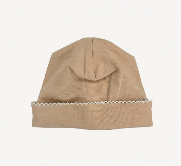 Organic Cotton Picot Trim Hat