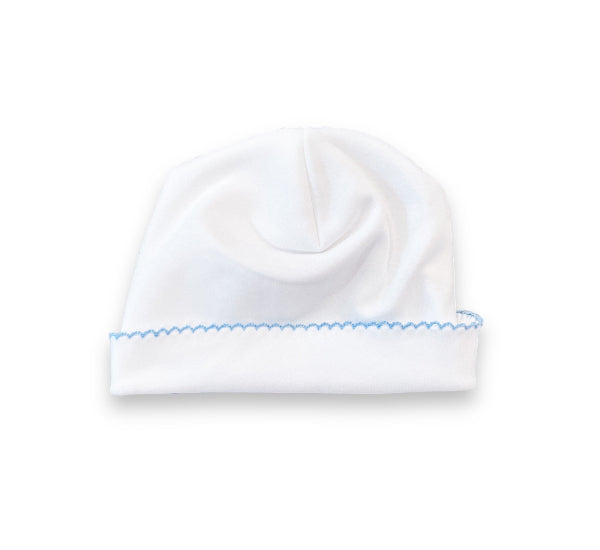 Organic Cotton Picot Trim Hat