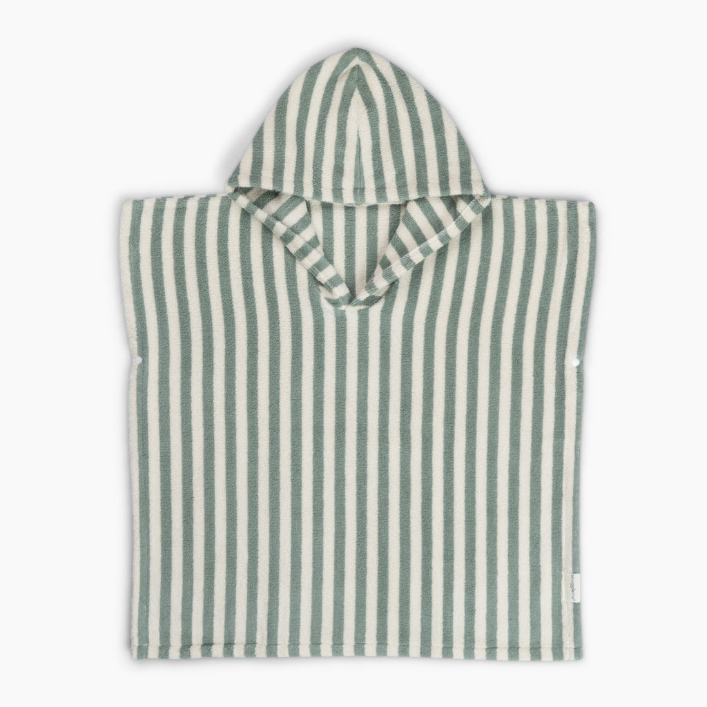 Personalized Snuggle Me Poncho Towel - Slate