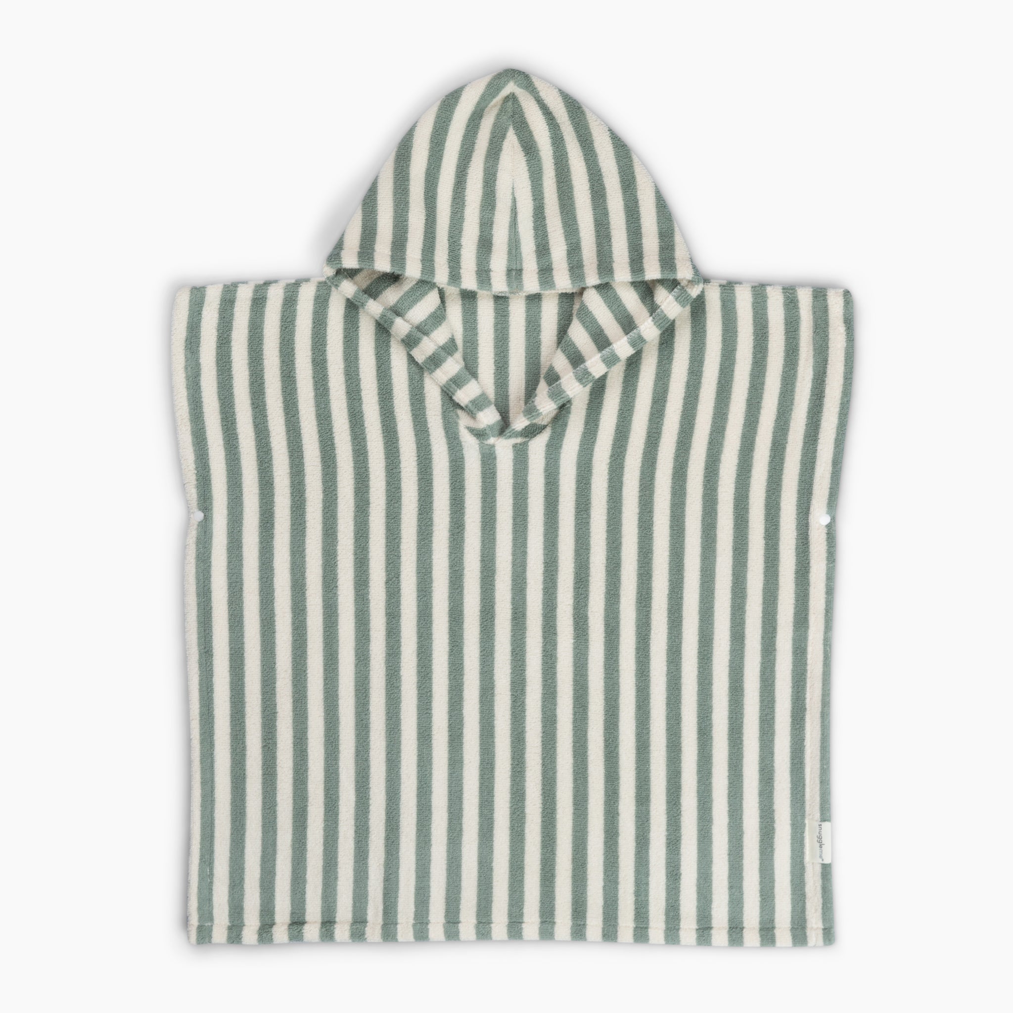 Personalized Snuggle Me Poncho Towel - Slate