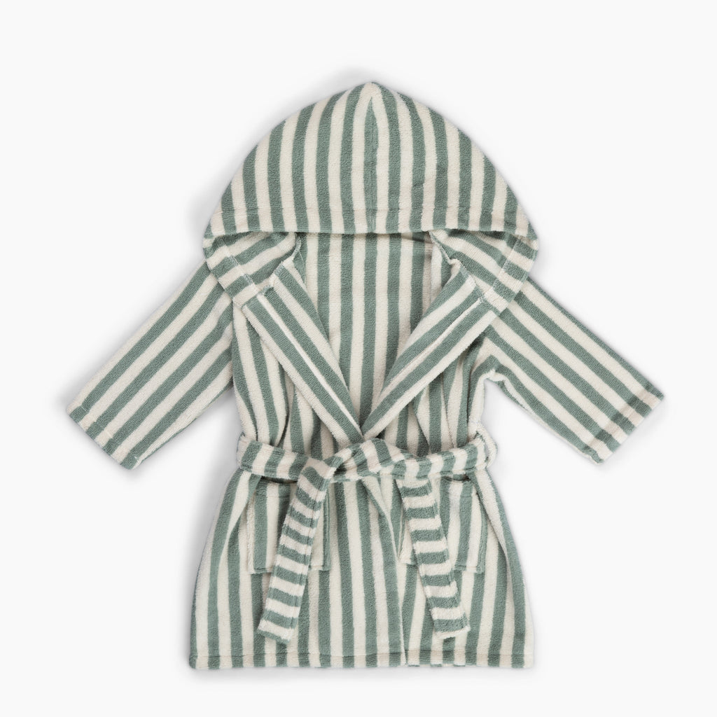 Personalized Snuggle Me Robe Towel - Slate