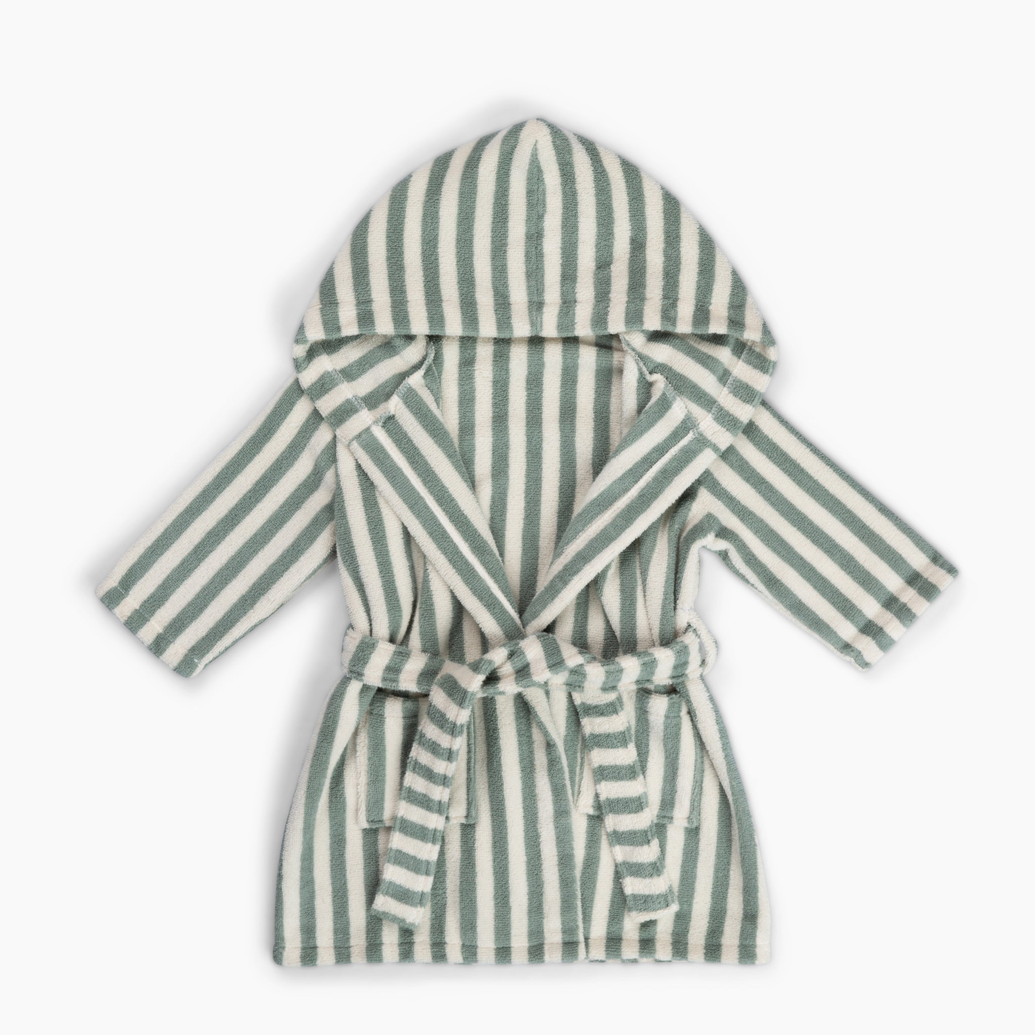 Personalized Snuggle Me Robe Towel - Slate