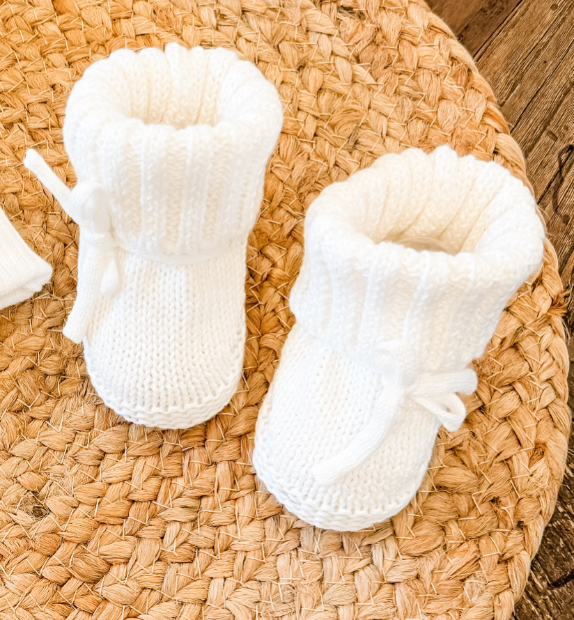 Knit Baby Booties product photo 2