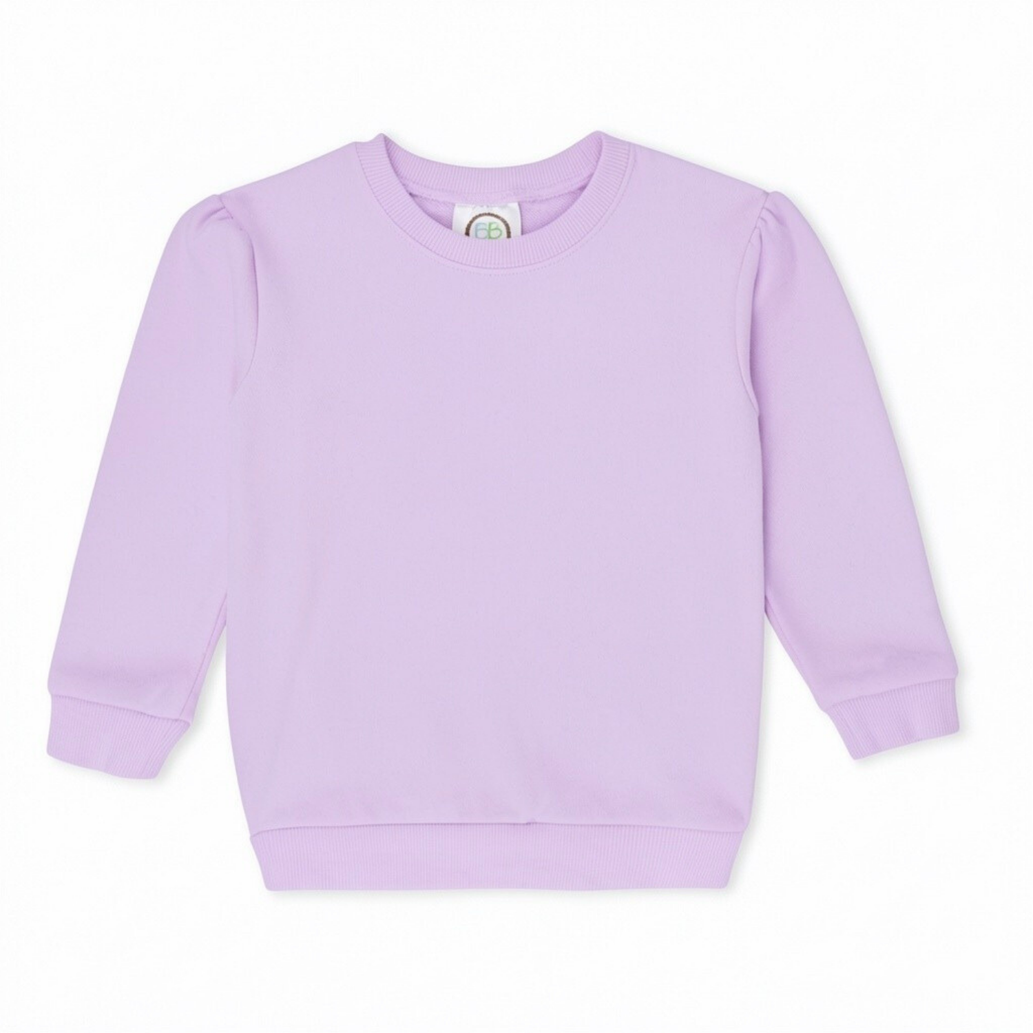 Girl's Puff Sleeve Sweatshirt
