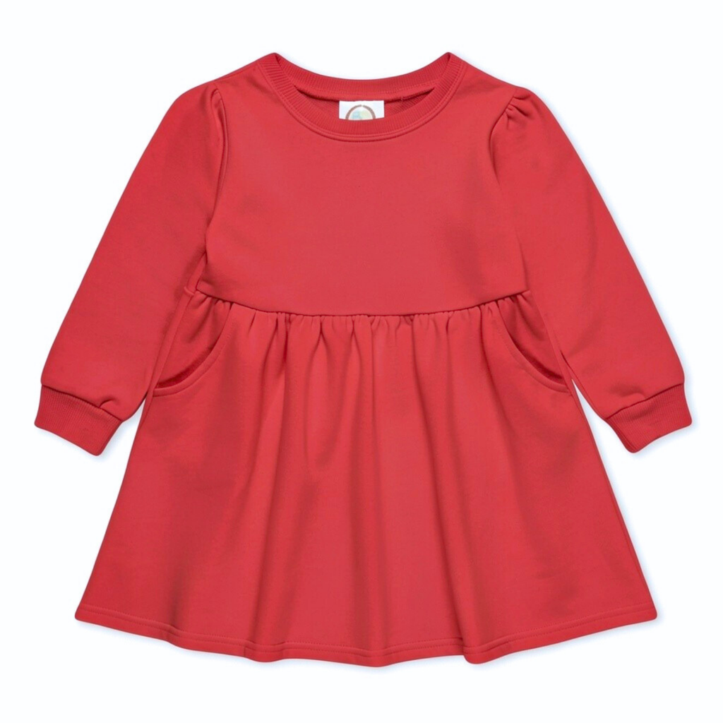 Long Sleeve Sweatshirt Dress