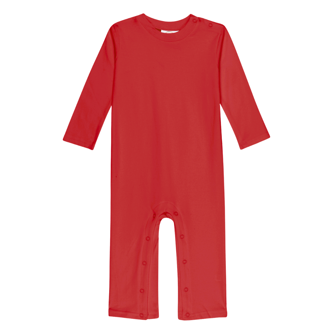 Boy's Long Sleeved Romper
