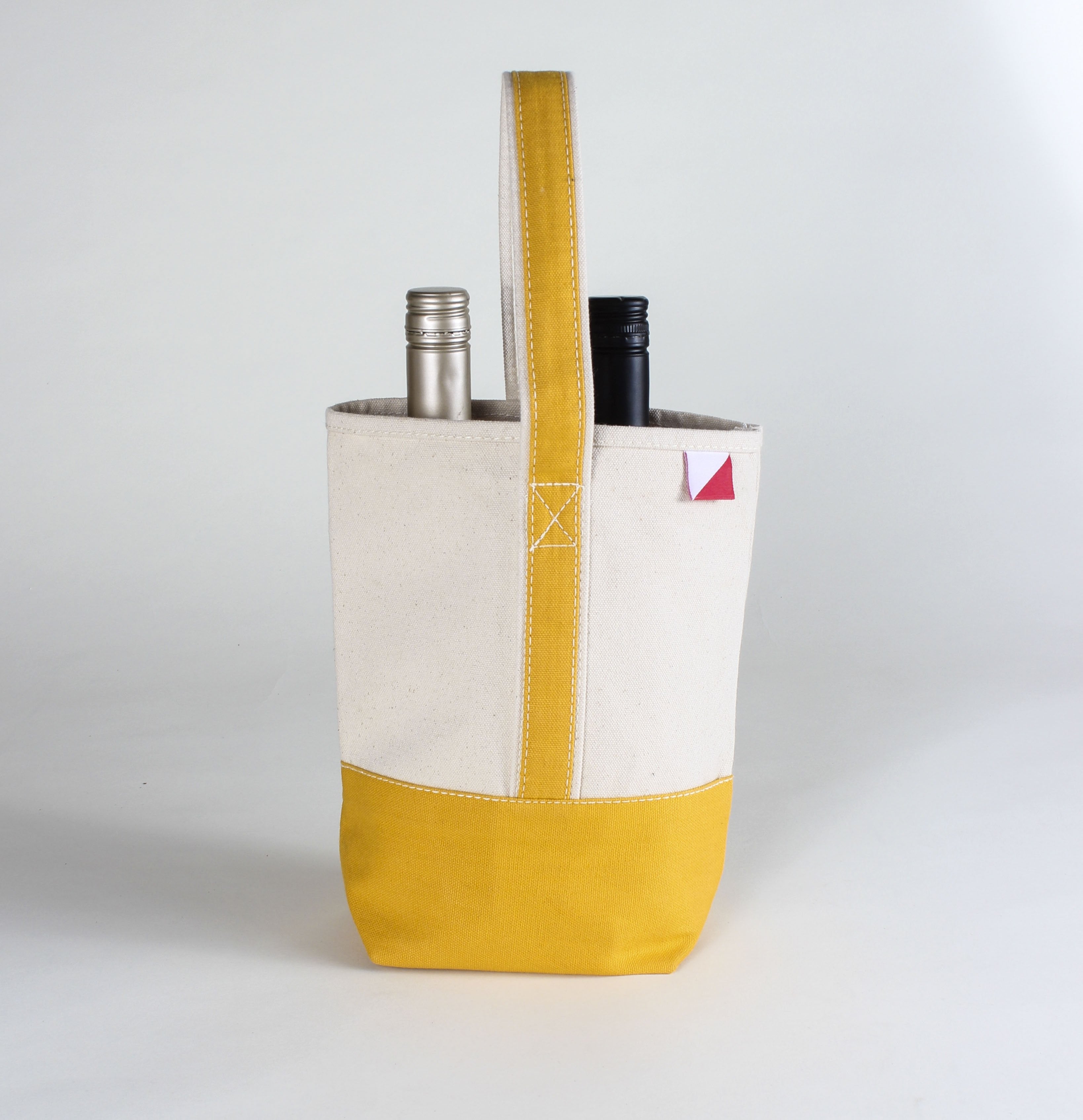 2- Bottle Canvas Wine Gift Host Bag