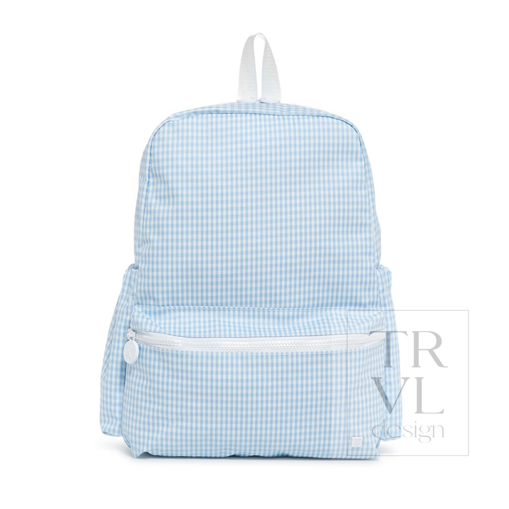 TRVL Backpack - Gingham Mist