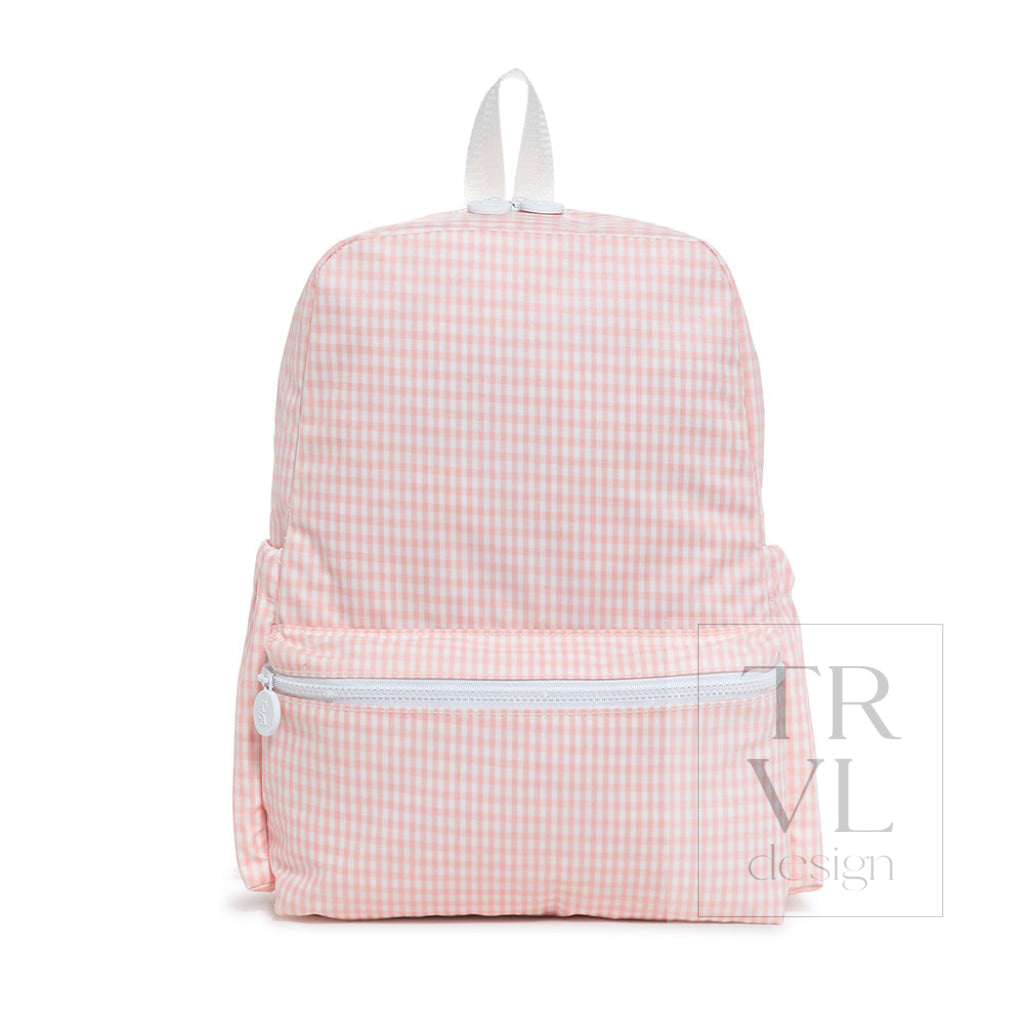 TRVL Backpack - Gingham Taffy