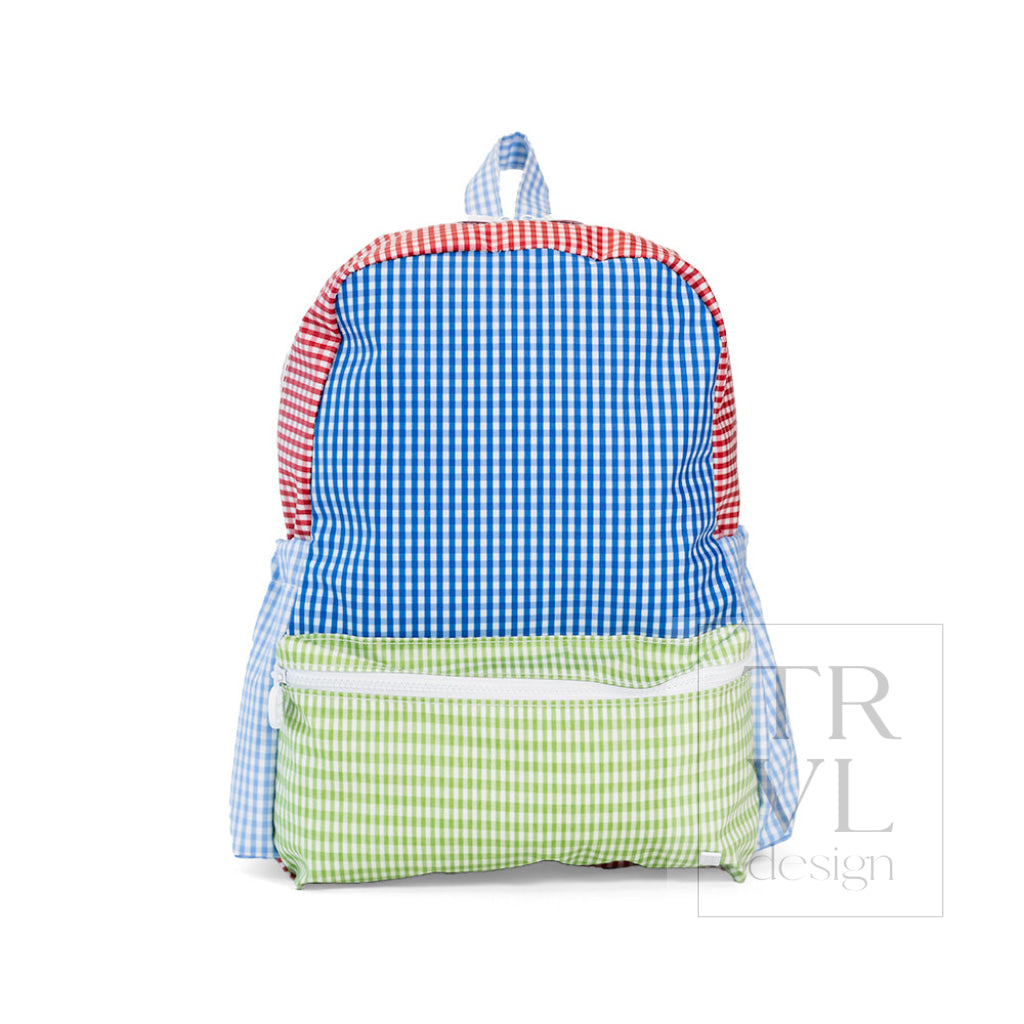 TRVL Backpack - Patch Blue