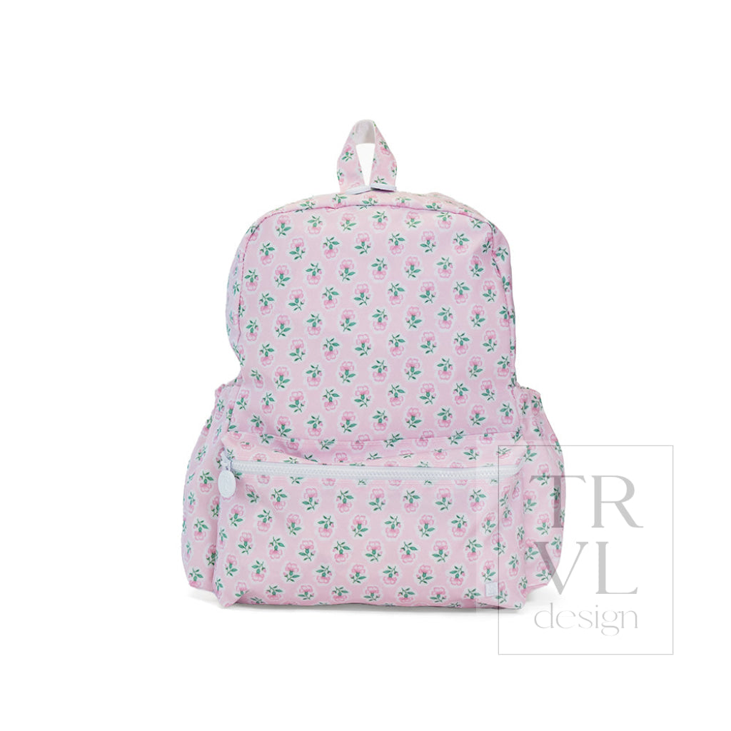 TRVL Backpack - Petite Fleur Pink