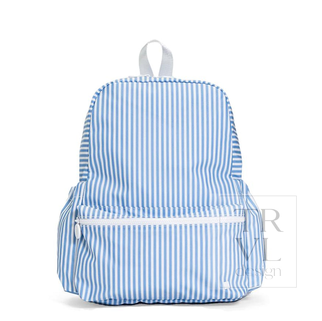 TRVL Backpack - Pimlico Stripe Chambray