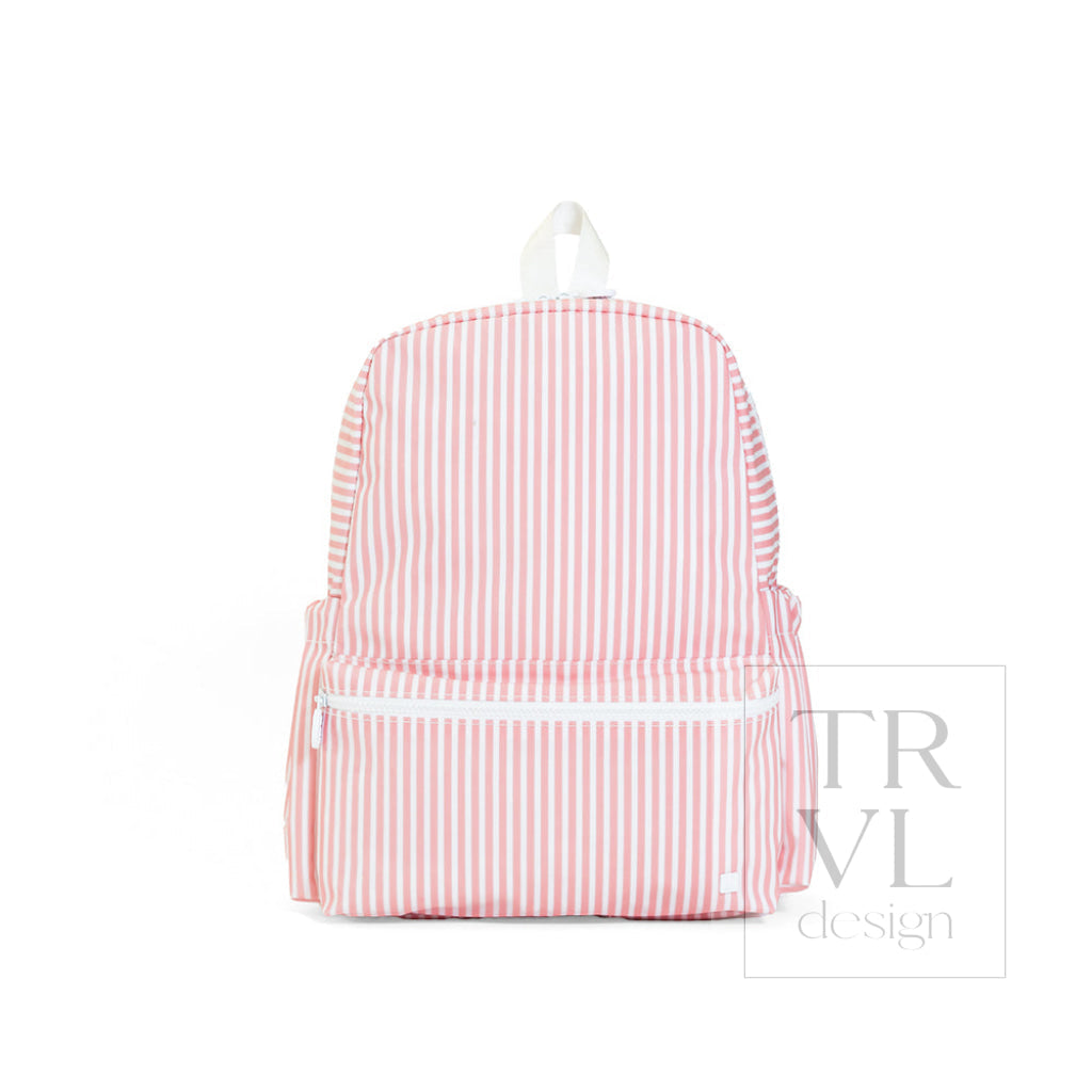 TRVL Backpack - Pimlico Stripe Dusty Rose