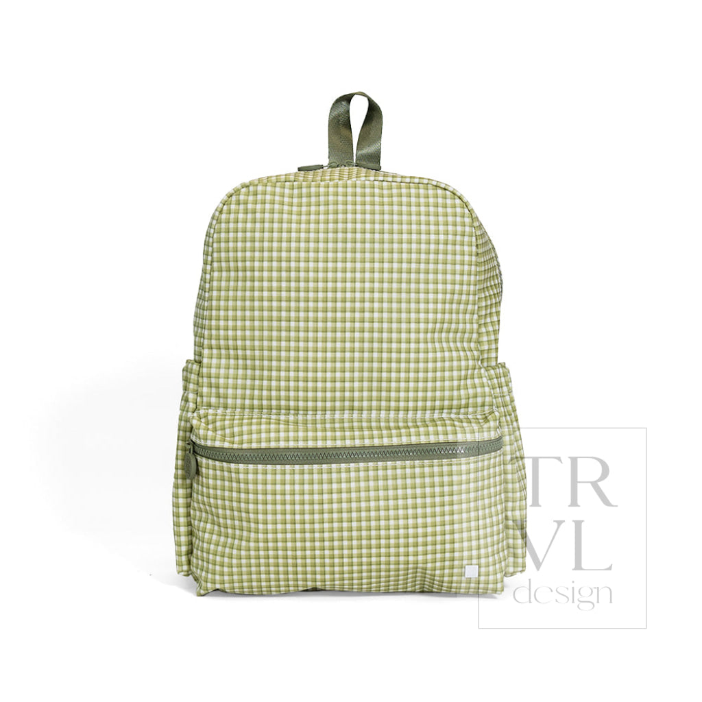 TRVL Backpack - Rodeo Check Cactus